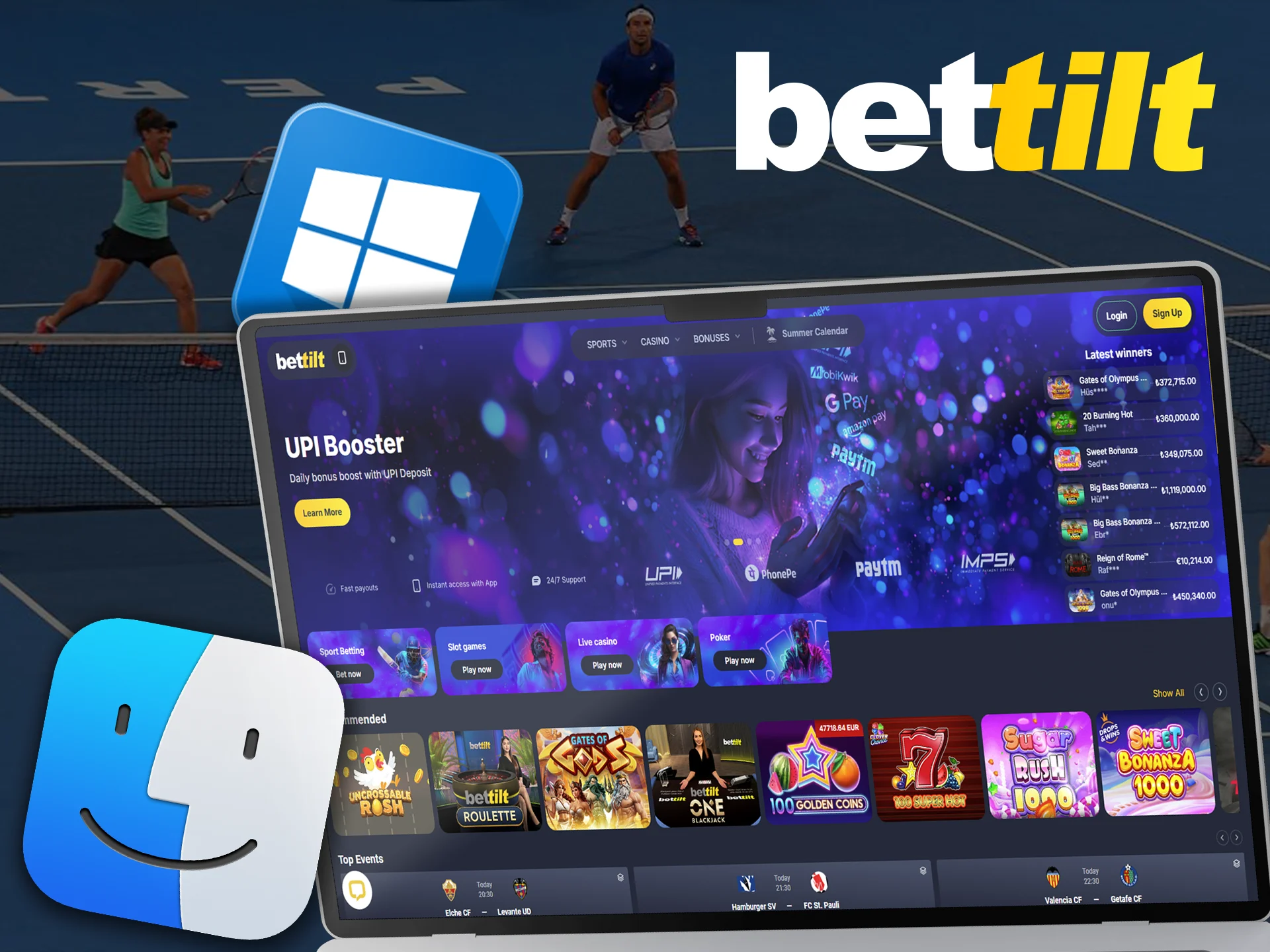 Place bets with Bettilt on your PC in a convenient interface.