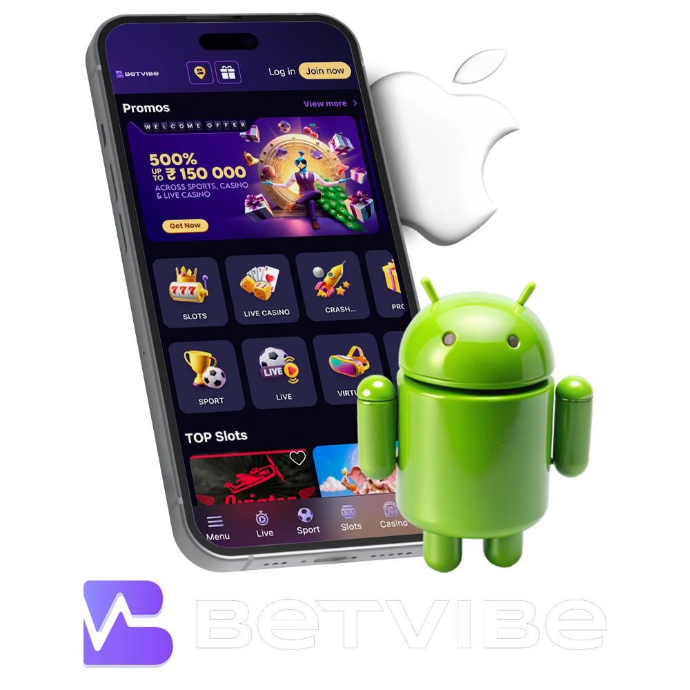 Start playing with the convenient app from BetVibe.