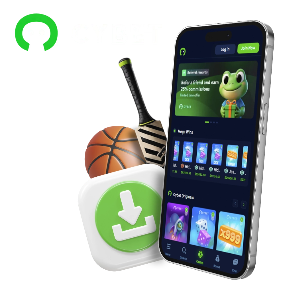 Check out the Cybet instant betting app.