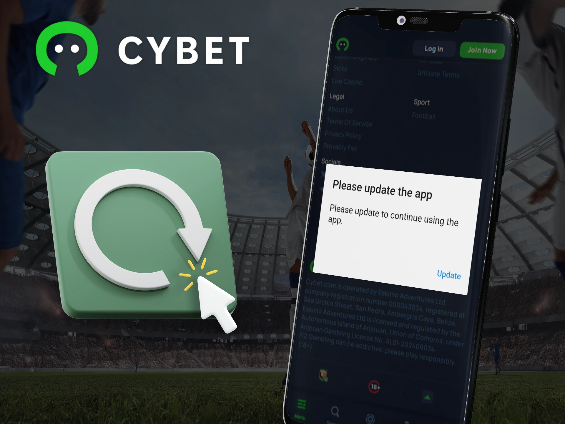 Please use only the latest version of the application for proper operation.