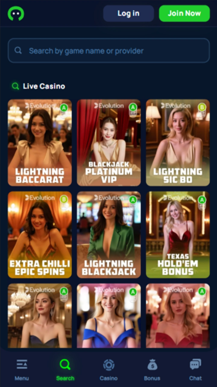 Have a blast betting with live casino dealers at Cybet.