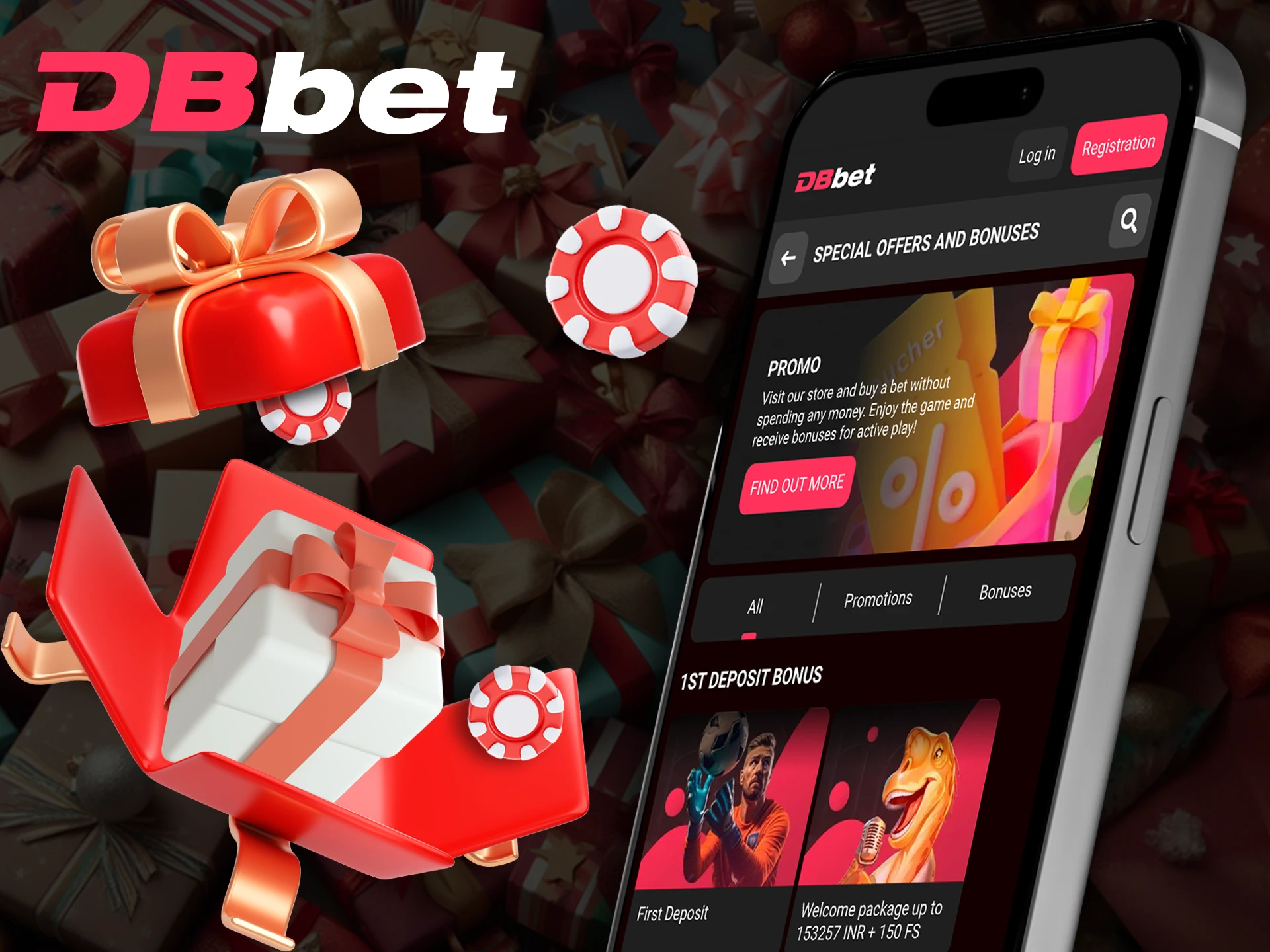 Don't miss the opportunity to get a bonus from DbBet on Fridays.