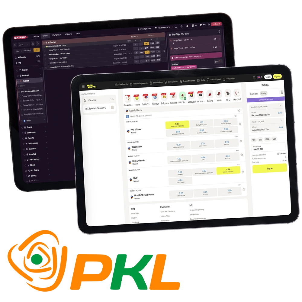 Don't miss your chance to hit the jackpot with PKL betting.