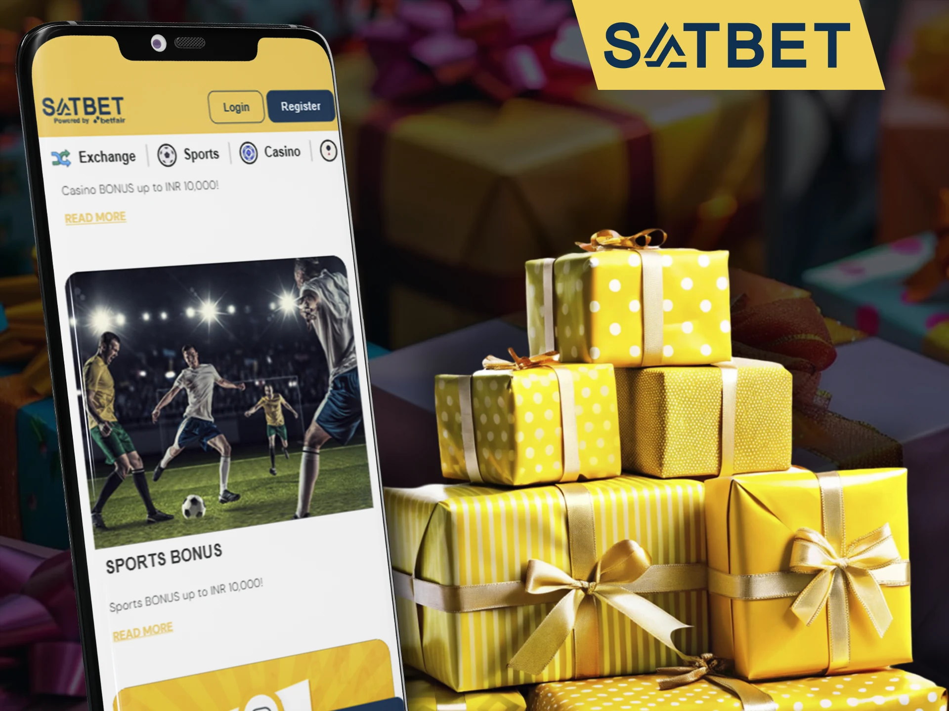 Start betting with a welcome bonus from Satbet.