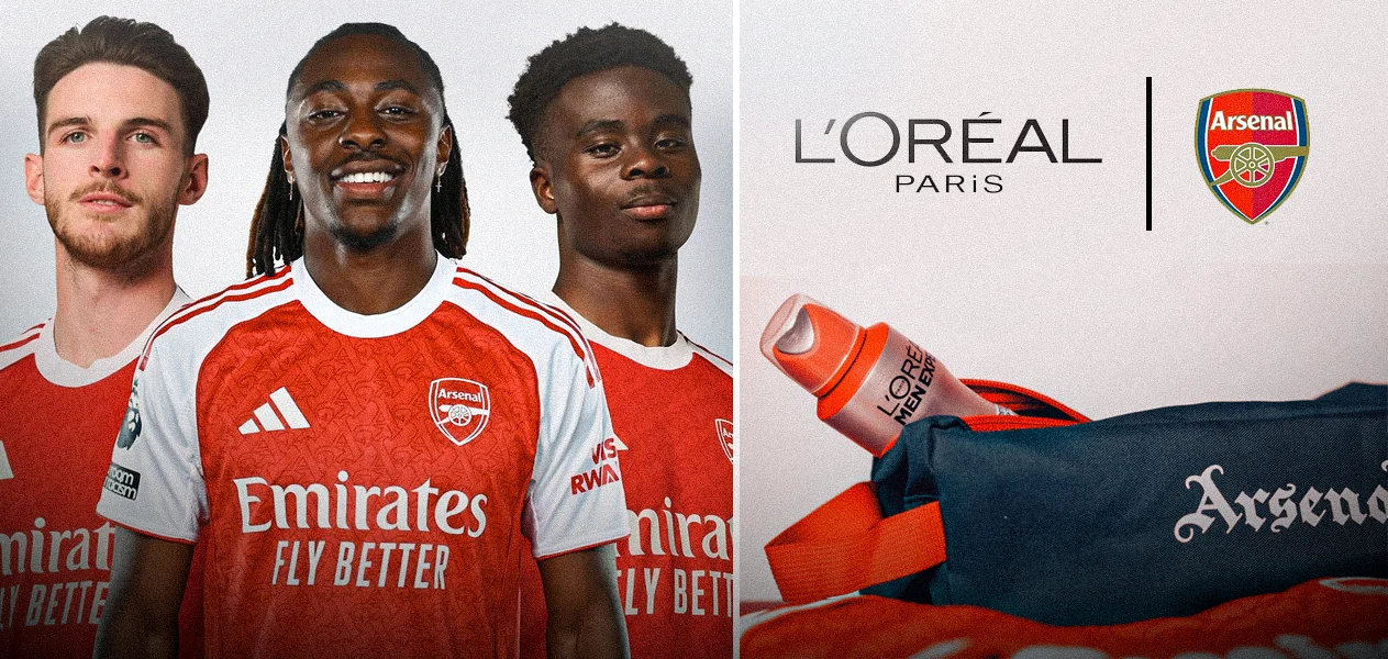 Arsenal extends L’Oréal Paris agreement