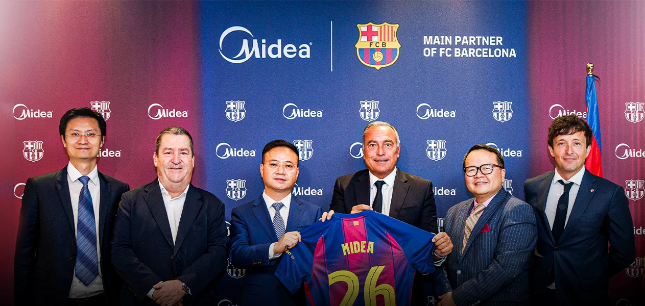 Barcelona teams up with Midea