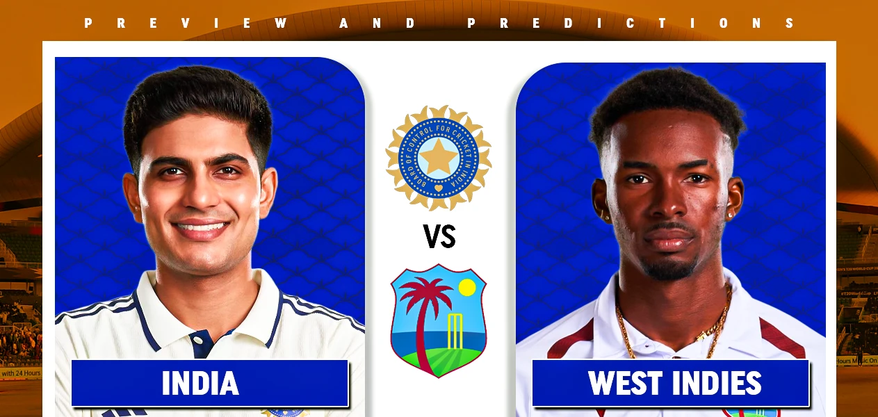 West Indies tour of India 2025 | India vs West Indies, 1st Test | Predictions