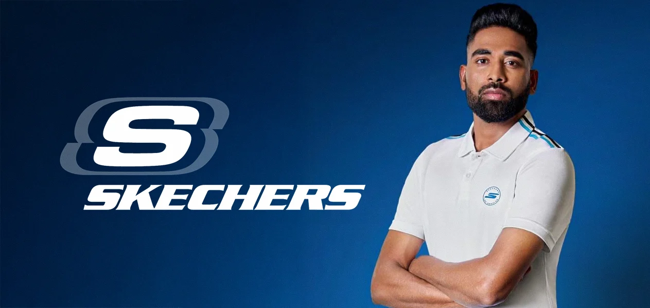 Mohammed Siraj Skechers