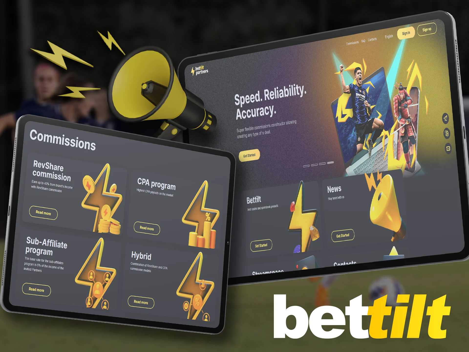 Get extra money by participating in the Bettilt affiliate program.