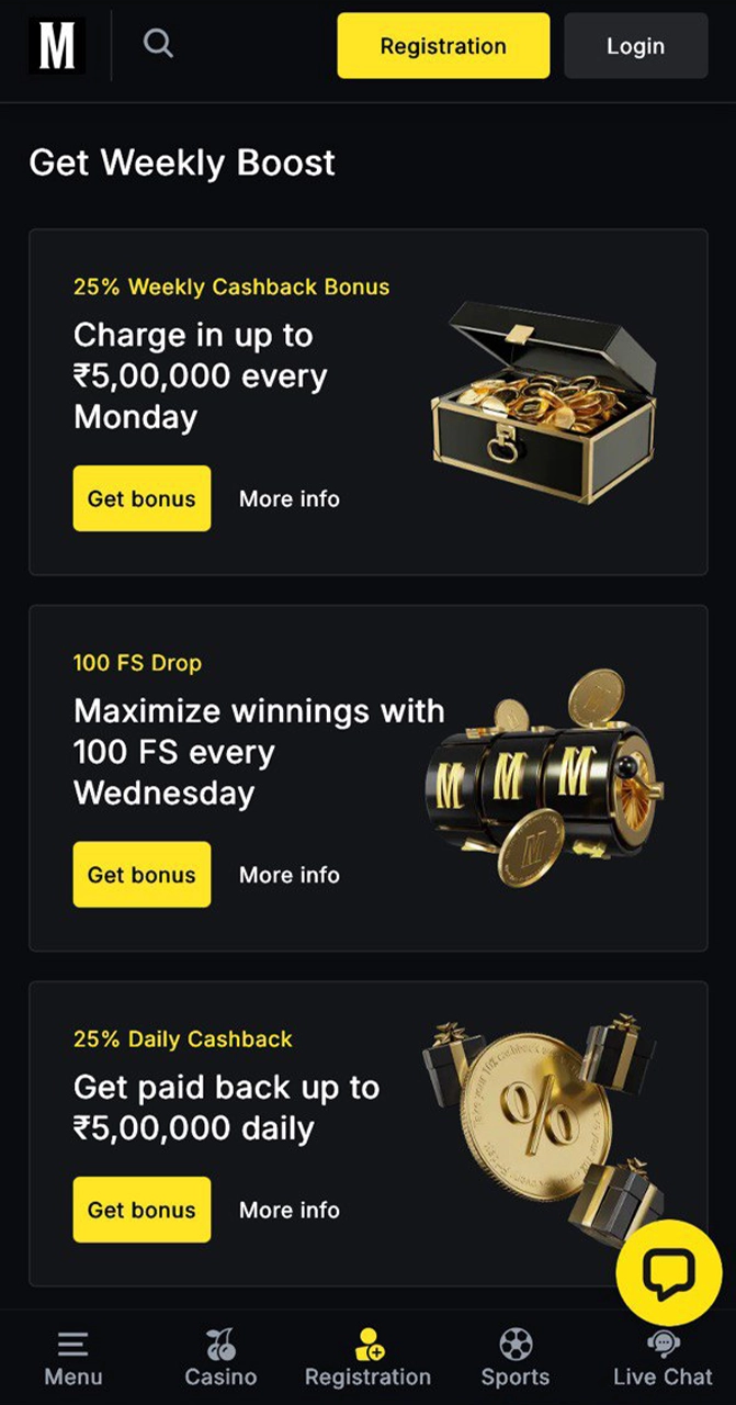 You will find many bonuses in the Menace King app.