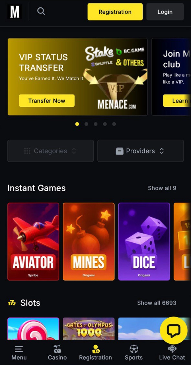 Menace King is waiting for you in a convenient smartphone app.