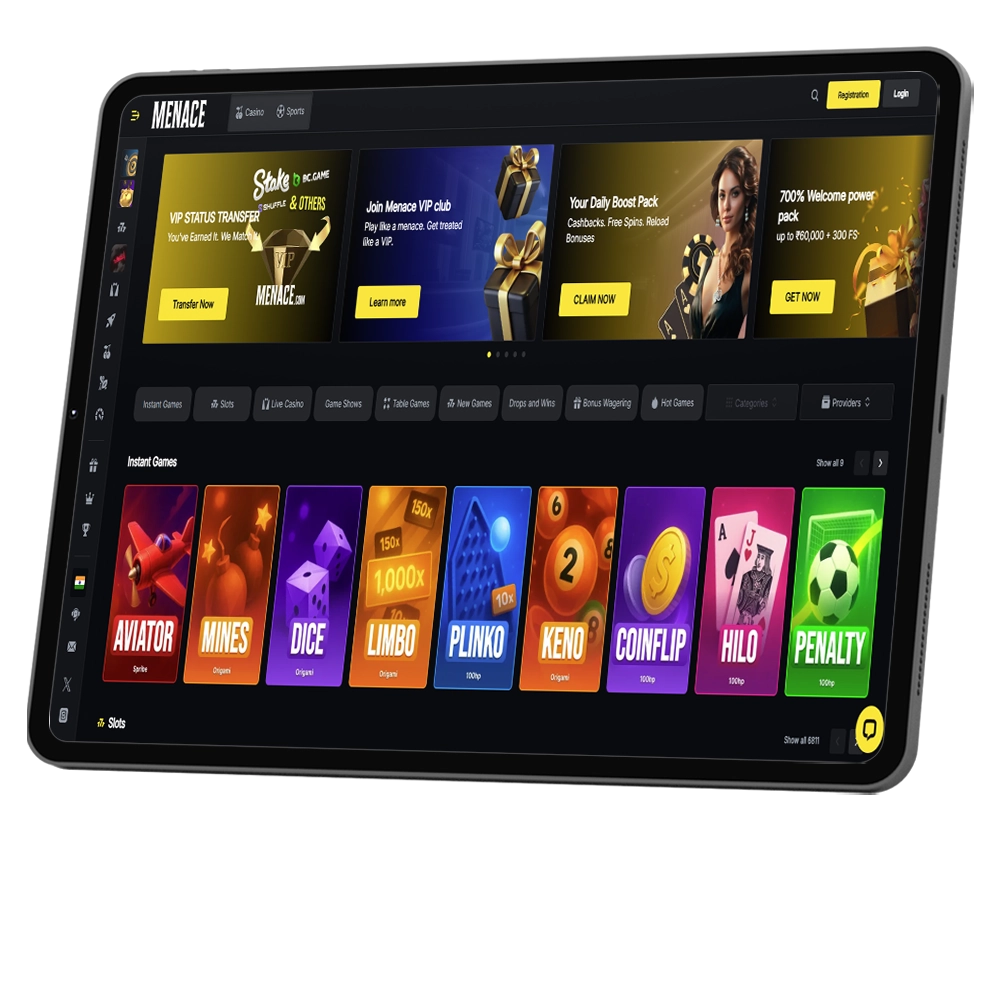 Learn about sports betting and casino at Menace King.