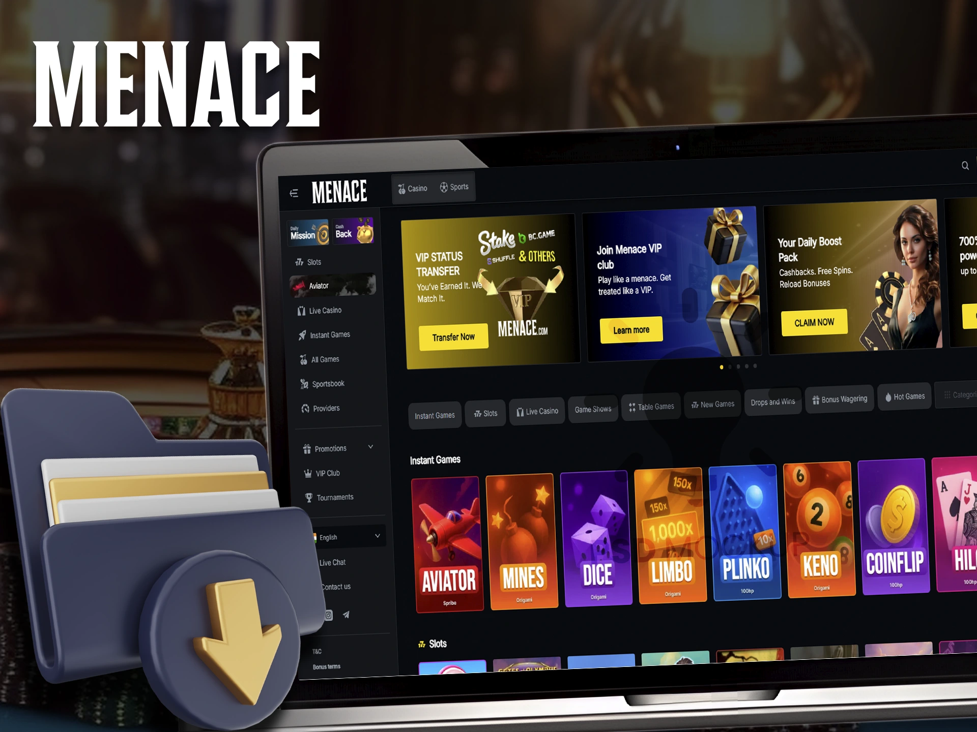 Install the Menace King app on your PC and play now.