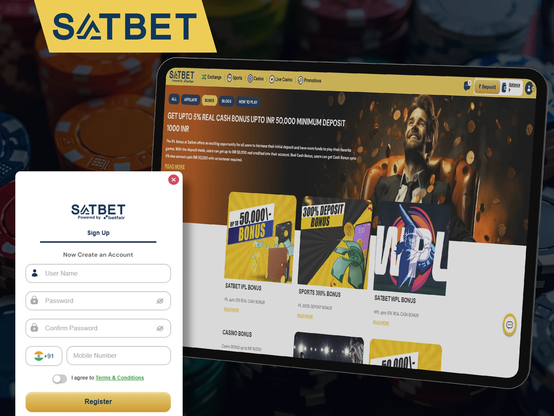 Find out how to get bonuses from Satbet now.