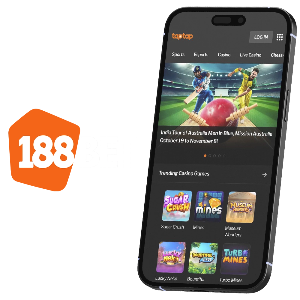 Don't miss important tournaments only with the 188bet app.