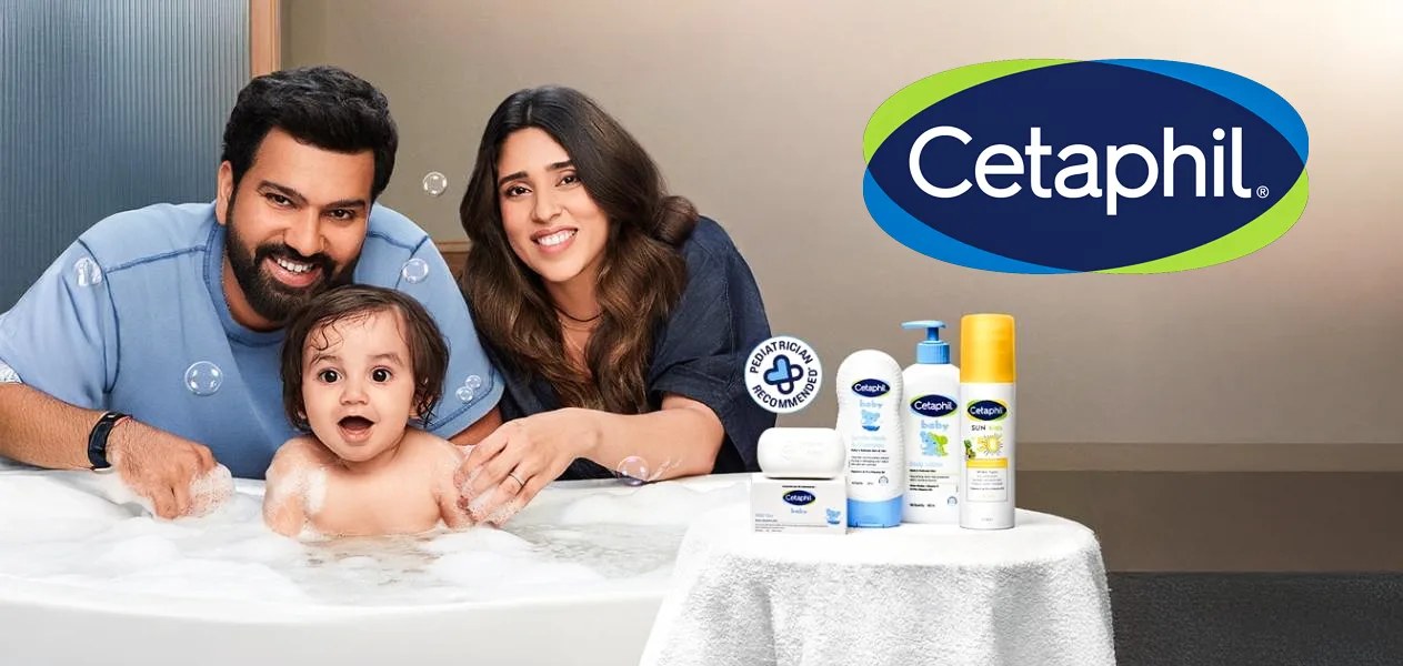 Rohit Sharma Cetaphil Baby