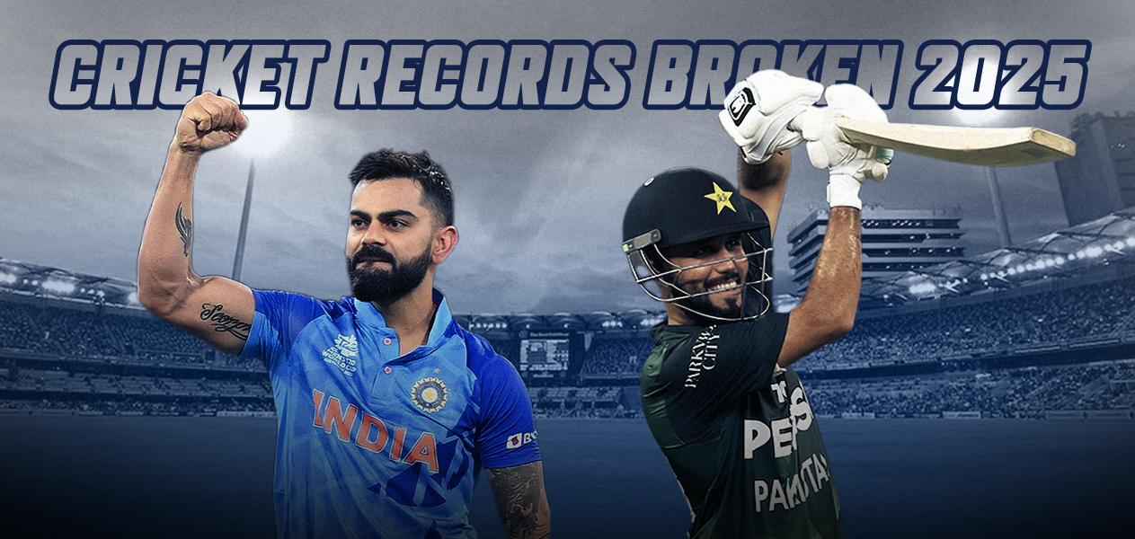 Top Cricket Records Broken 2025