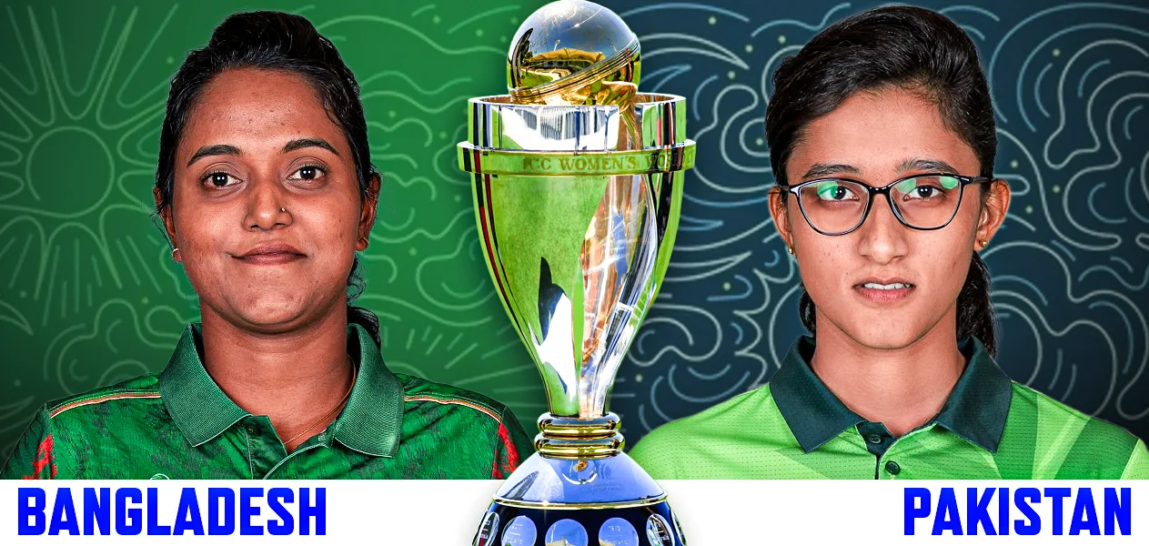 ICC Women's World Cup 2025 | Match 3: Bangladesh vs Pakistan | Predictions