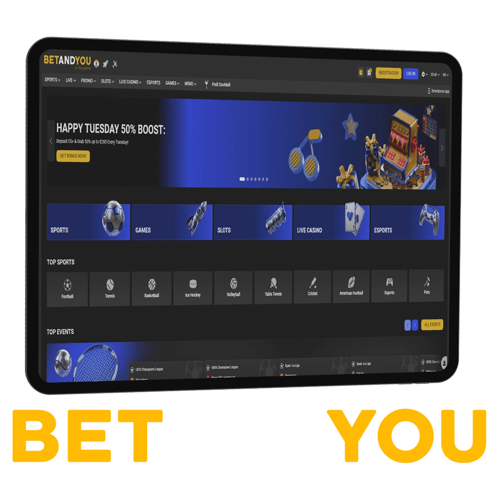 Read our full Betandyou review, a company that offers Indian players a wide variety of sports betting and gambling games.