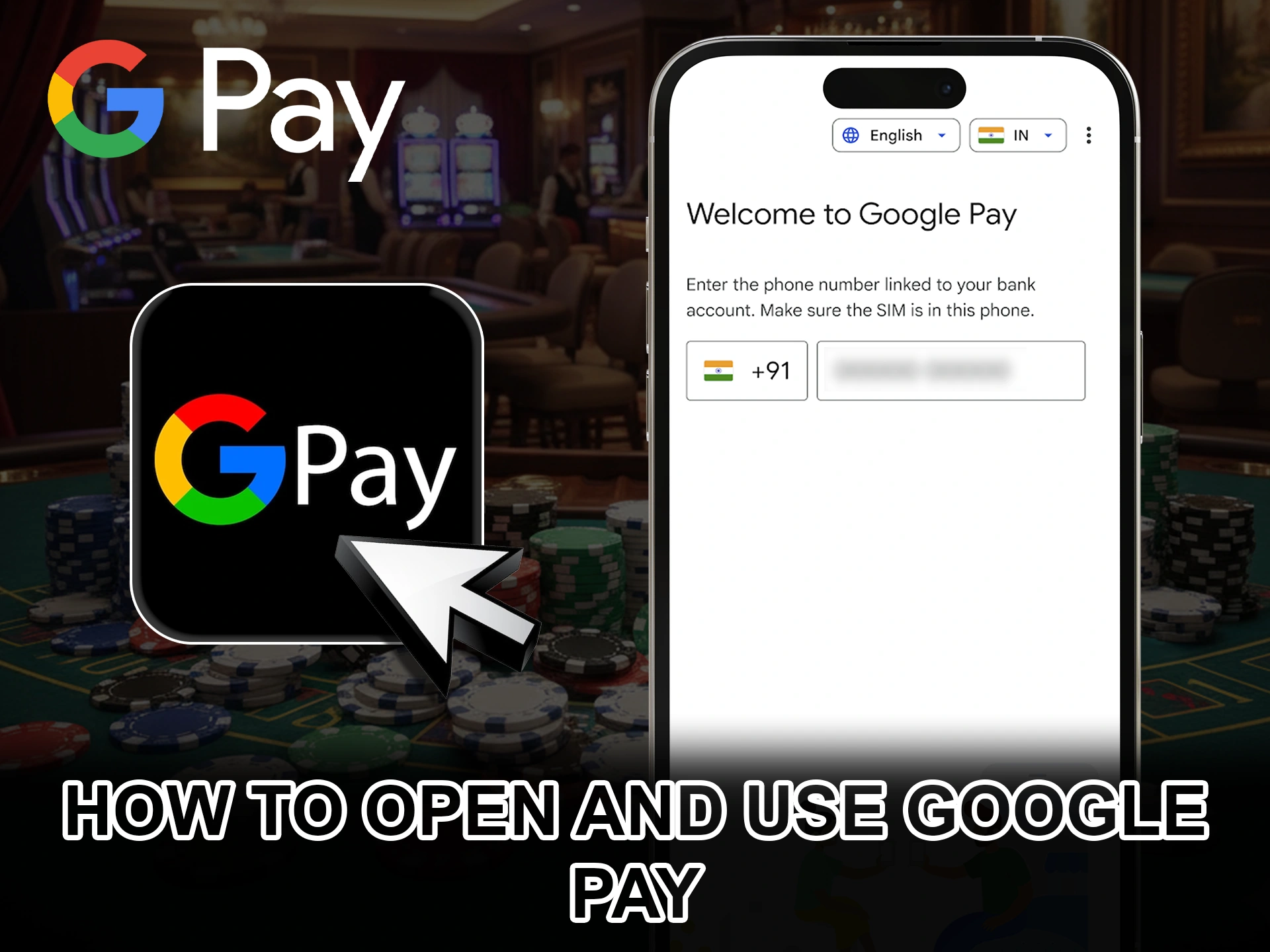 Learn how to get started using Google Pay for betting sites.