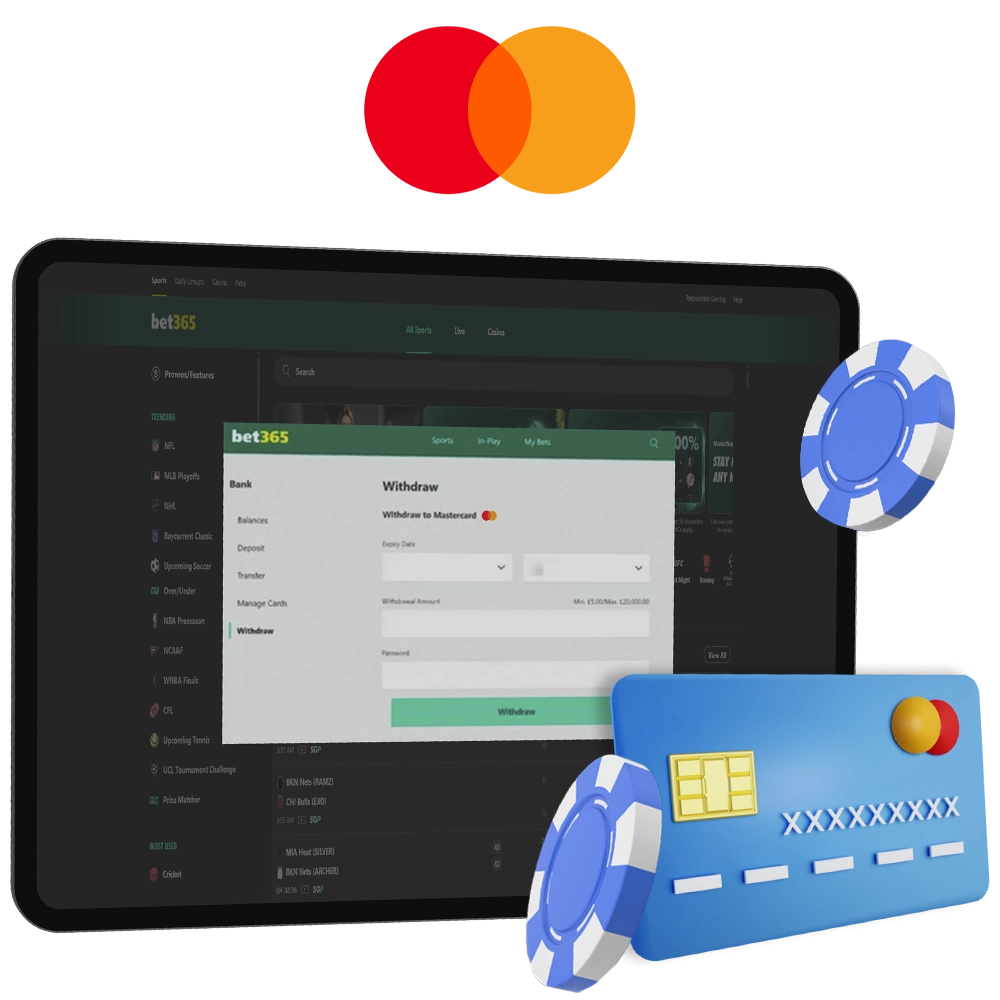 Receive payments and winnings instantly with Mastercard.