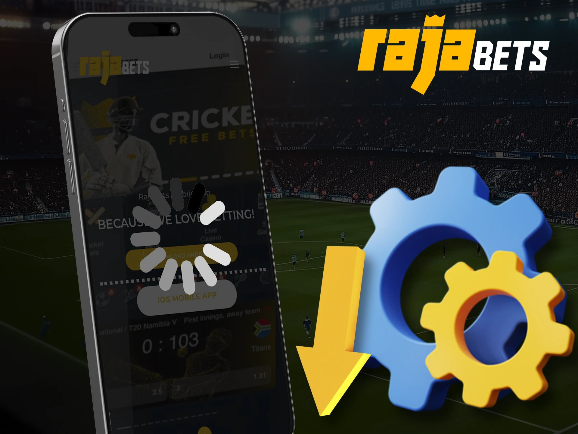 Find out how to get the latest version of the Rajabets app on your phone.