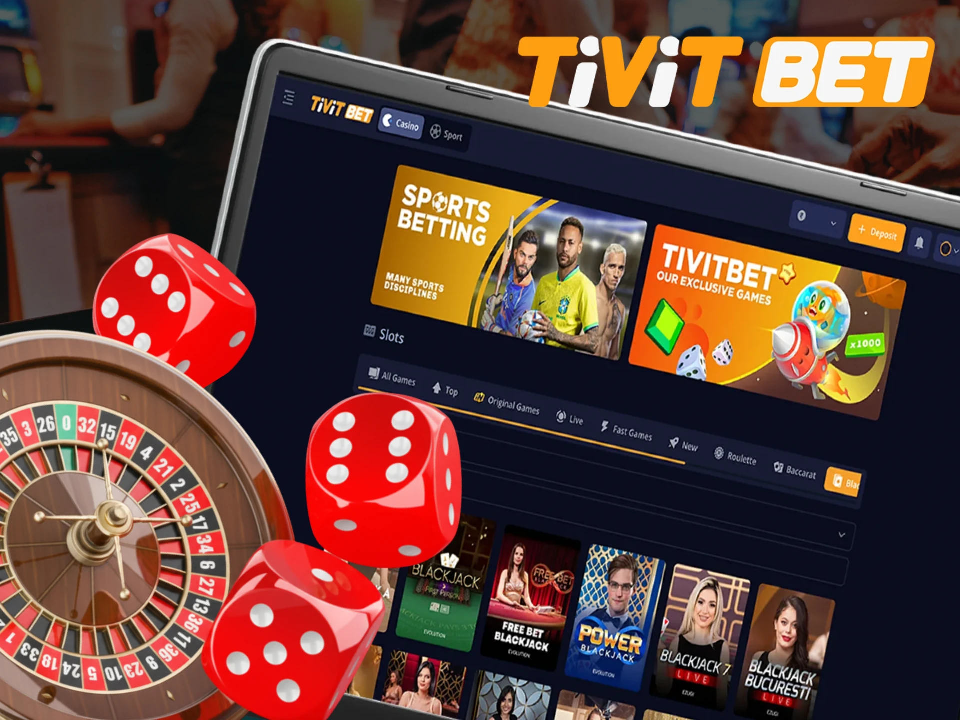 Tivitbet has a wide range of table games for every player.