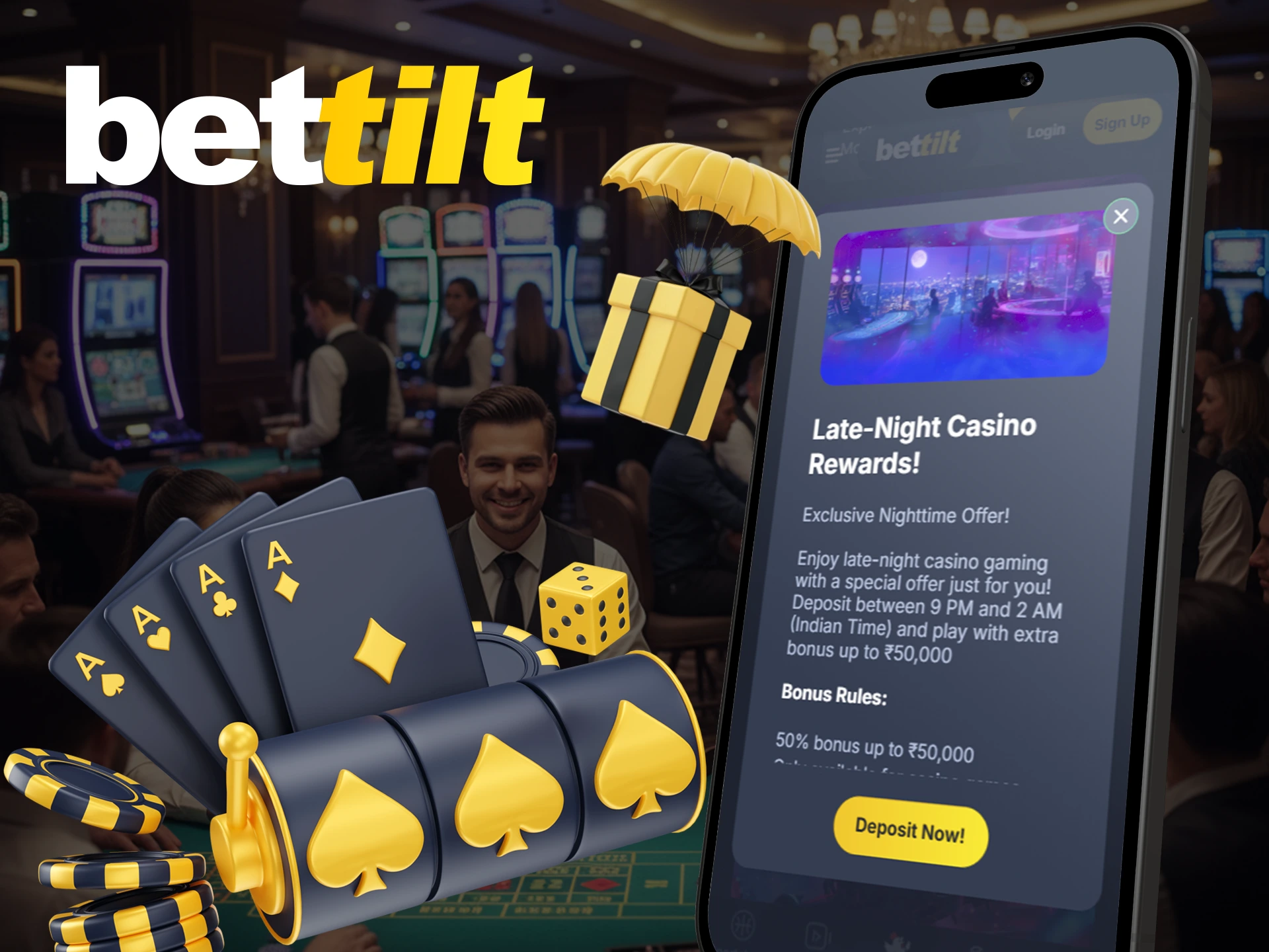 Get more rewards with the Bettilt bonus in casino games.