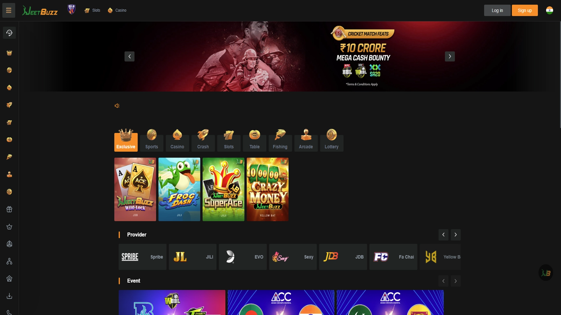 JeetBuzz has a user-friendly interface and a variety of games to bet on.