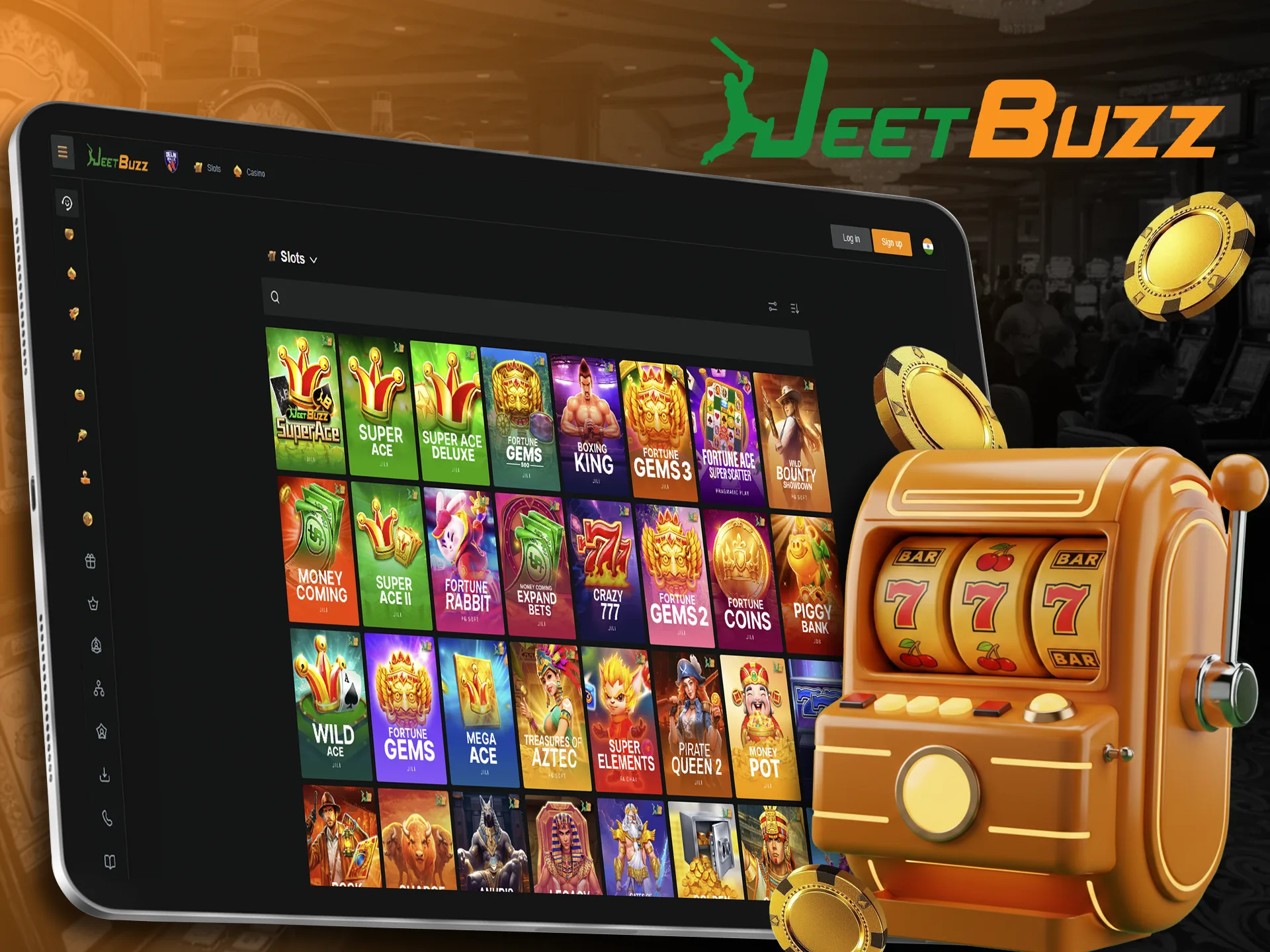 JeetBuzz offers its players a wide selection of slot games.