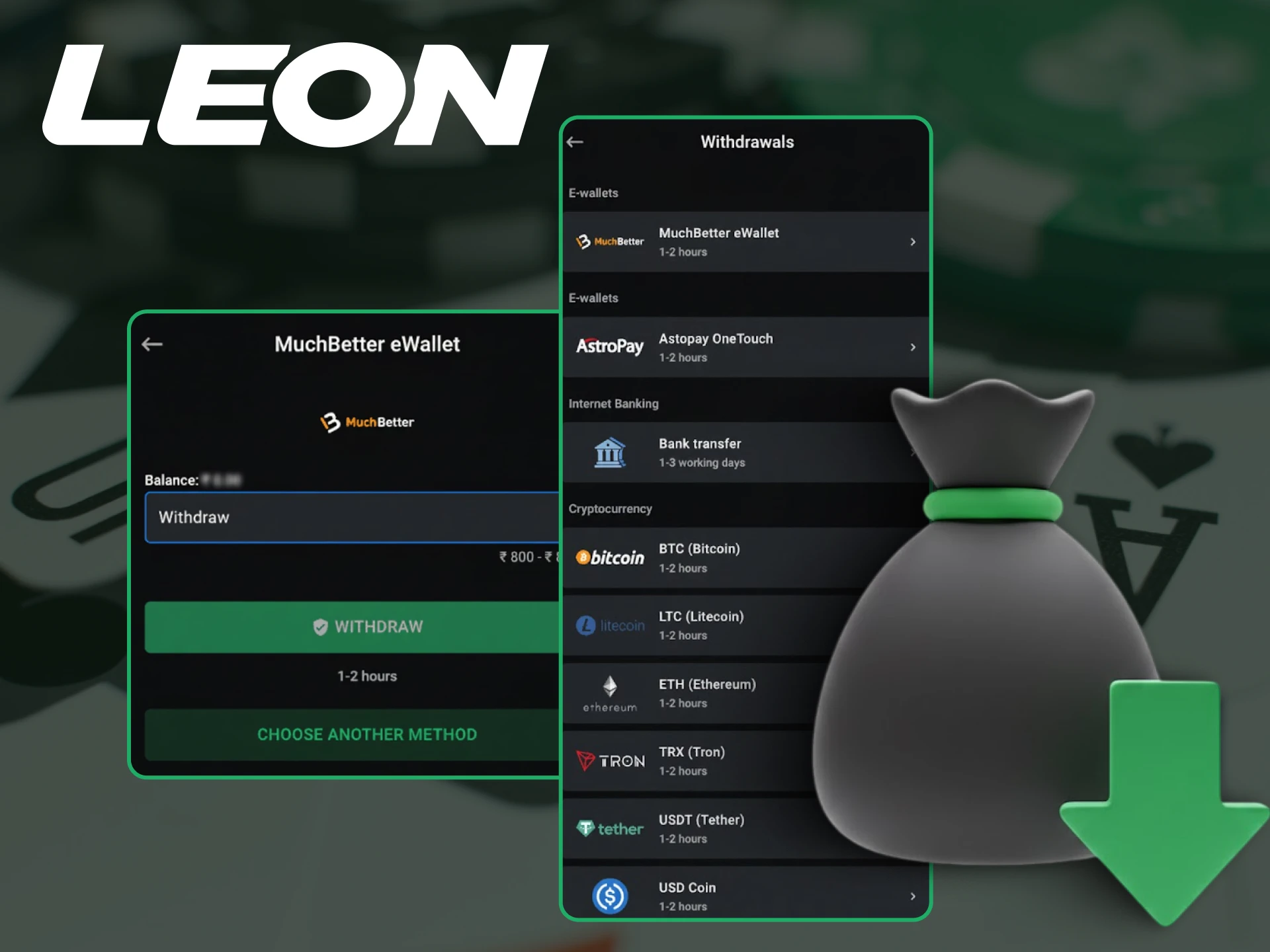 Withdraw your winnings quickly using the guide on Leonbets in India.