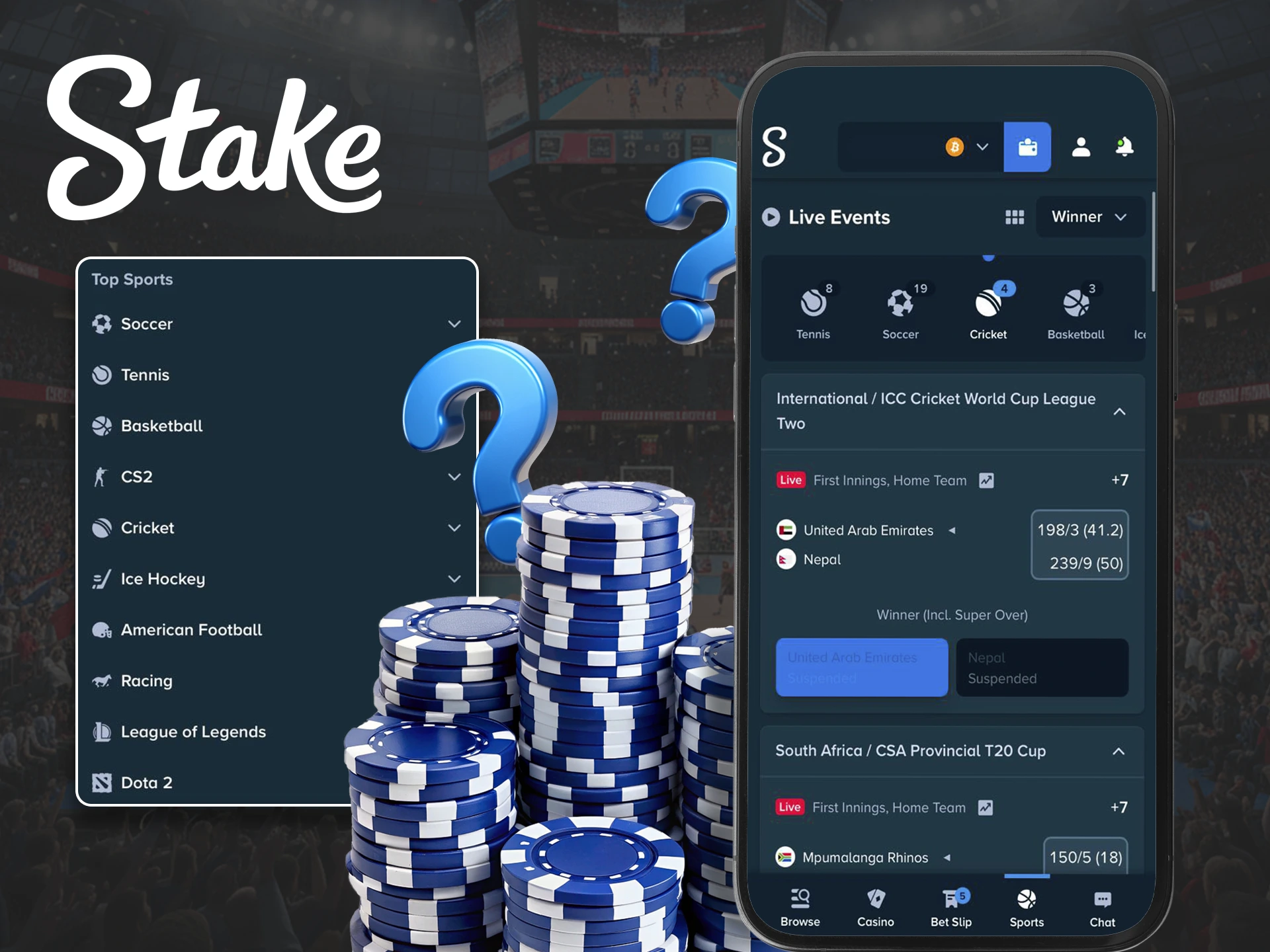 Find out how to start betting correctly with the Stake app.