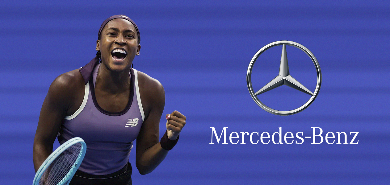 COCO GAUFF - MERCEDES BENZ