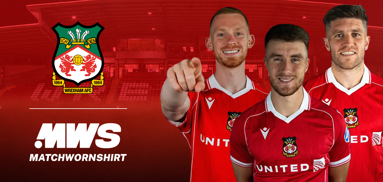 Wrexham MatchWornShirt