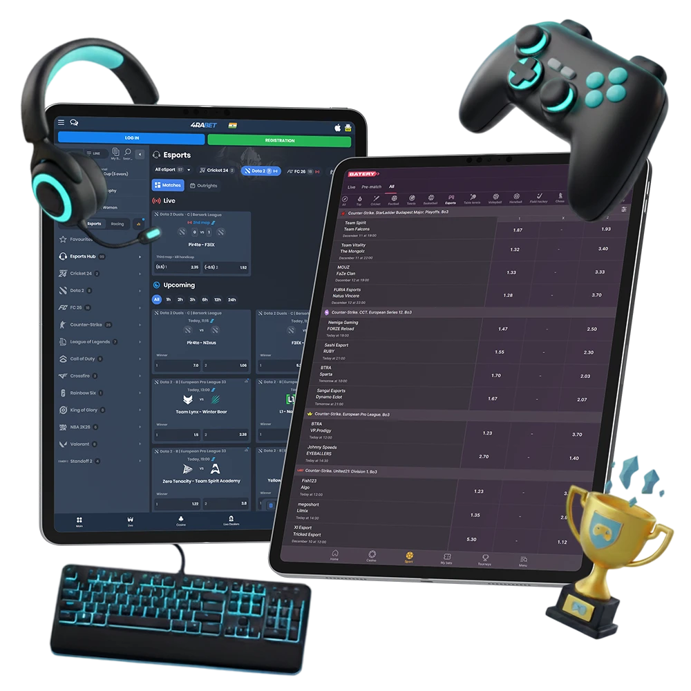 Esports betting in India is booming, offering convenient apps, fast payouts, and bonuses for major games.