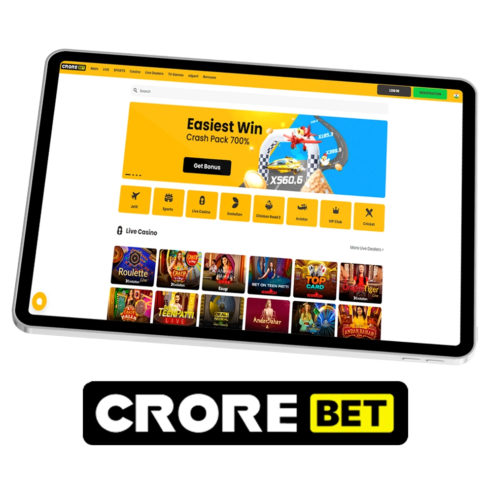 Check out Crorebet sports and casino betting site.