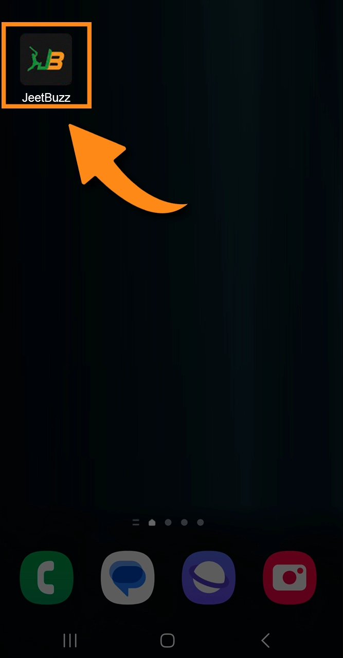 Go to odds and wins by opening the JeetBuzz app.