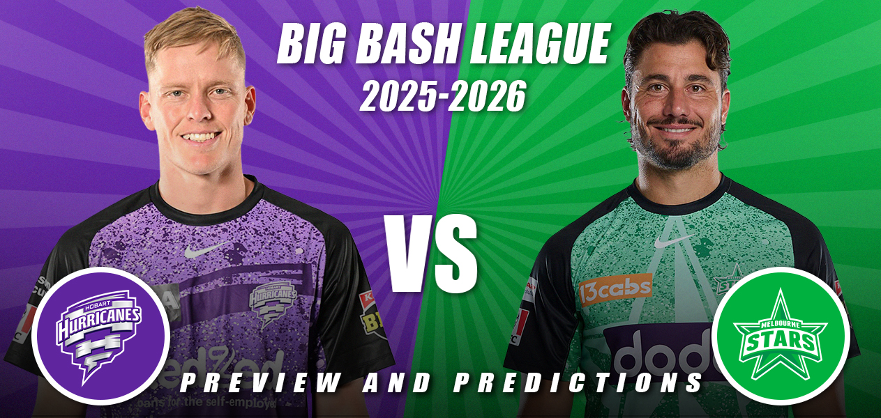 BBL 2025/26 | Knockout: Hobart Hurricanes vs Melbourne Stars | Preview and Predictions