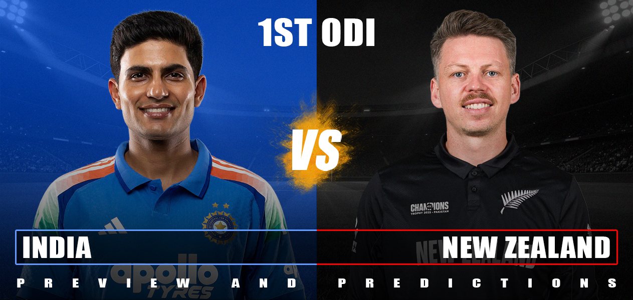New Zealand tour of India 2026 | 1st ODI | Preview and Predictions