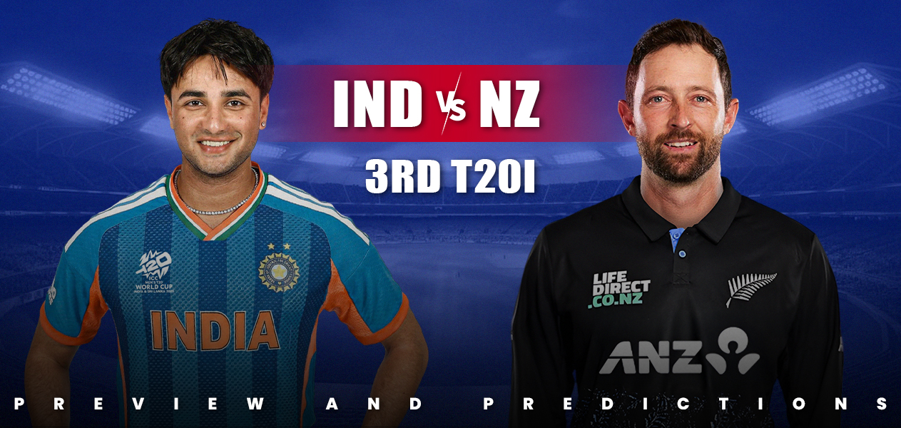 New Zealand tour of India 2026 | 3rd T20I | Preview and Predictions