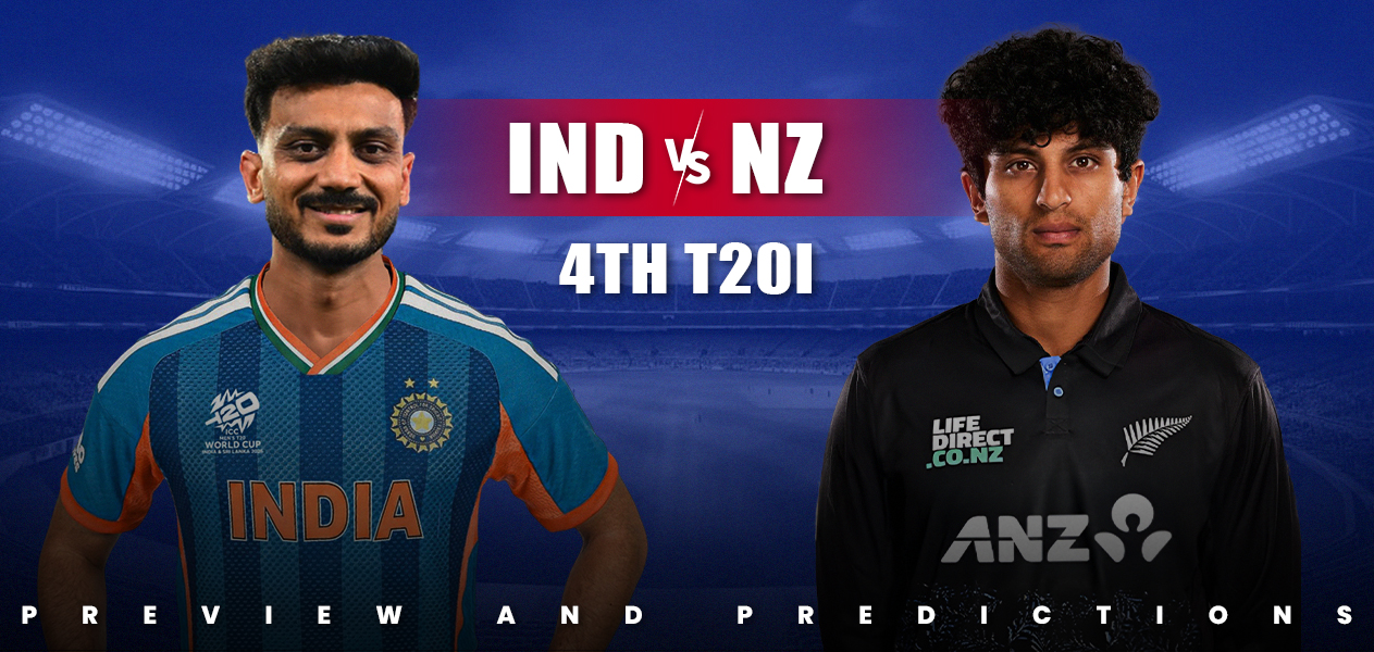 New Zealand tour of India 2026 | 4th T20I | Predictions