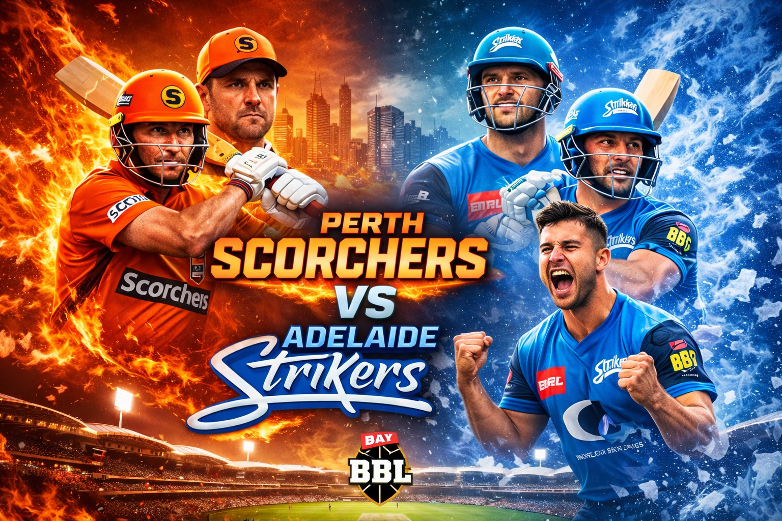 Perth Scorchers Adelaide Strikers