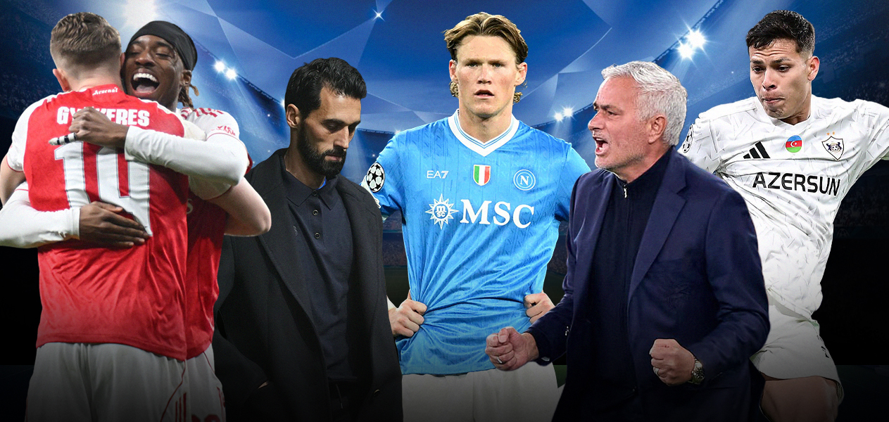 Winners and Losers of the UEFA Champions League League Stage