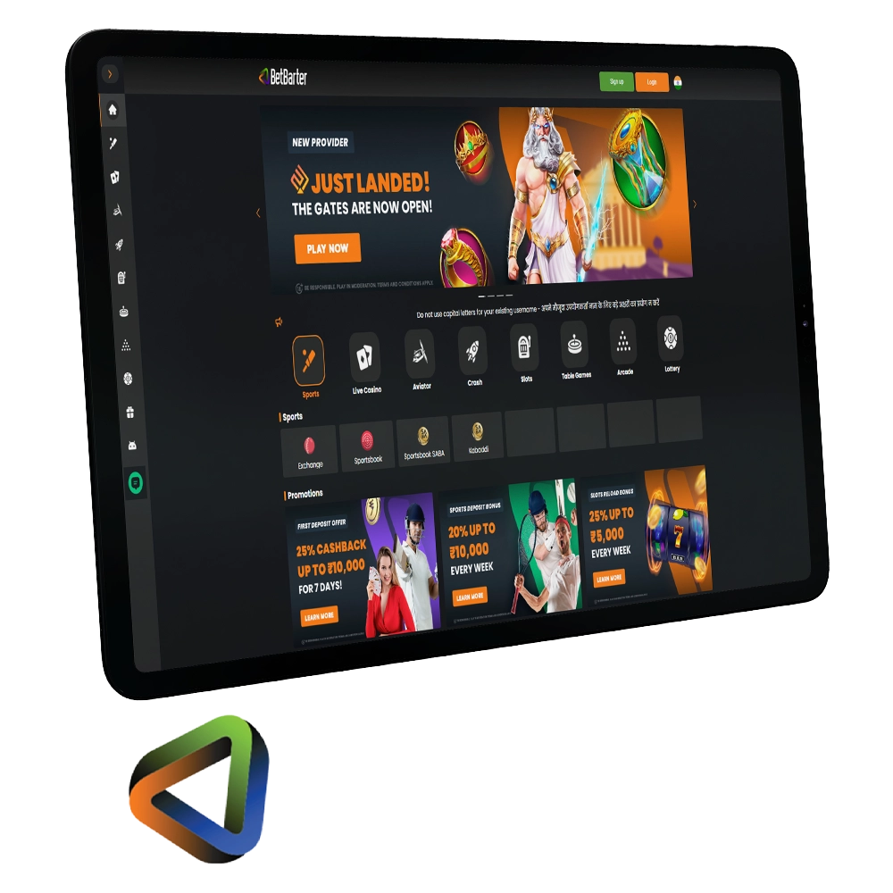 What does Betbarter Bookmaker offer to players.