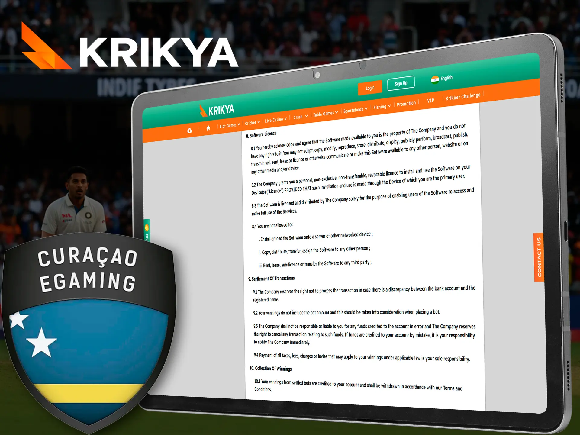 Learn why Krikya is a legal and safe platform in India.