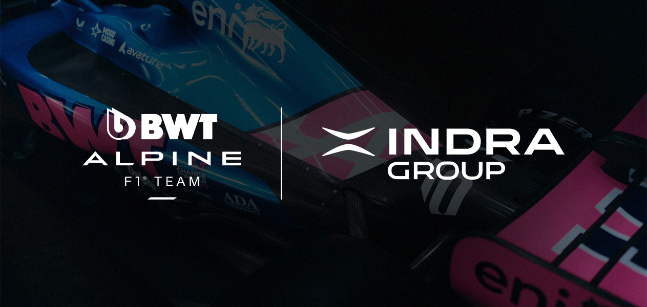 Alpine F1 team Indra Group