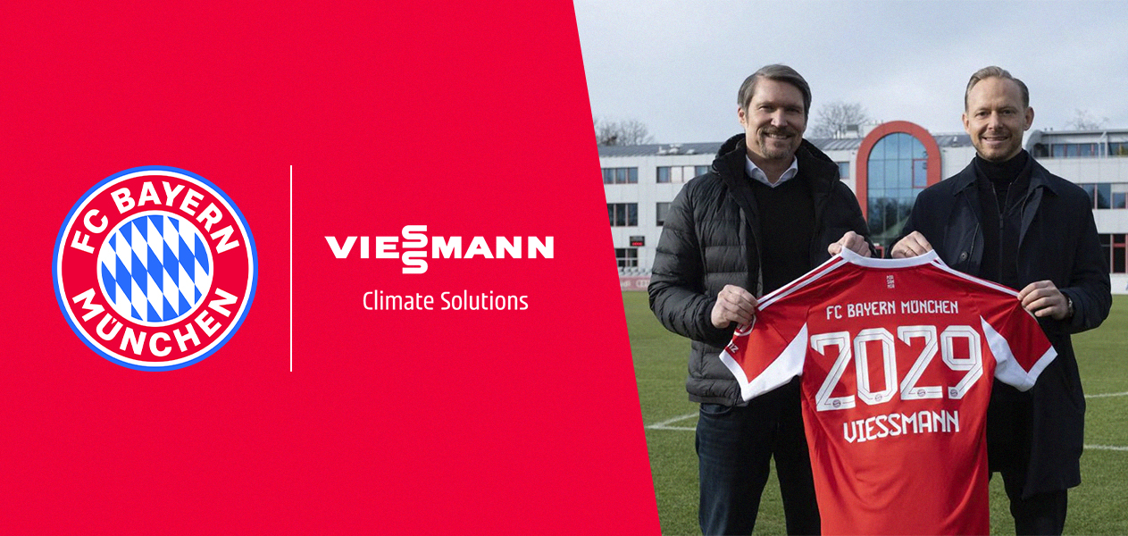 Bayern Munich extends Viessmann Climate Solutions partnership