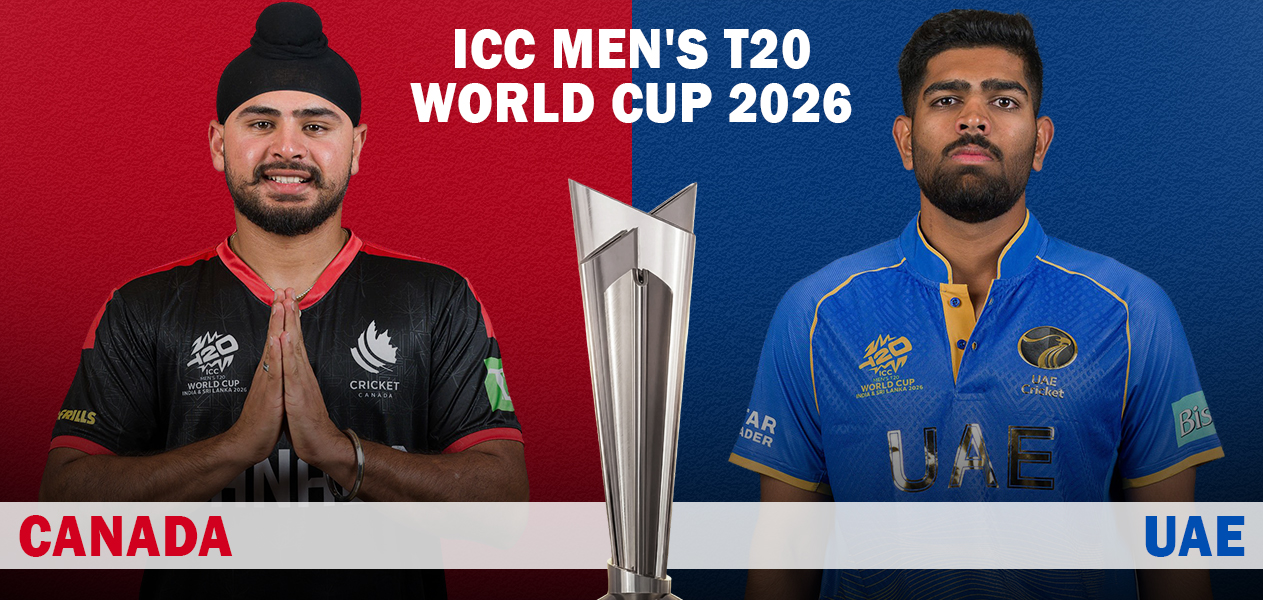 ICC Men’s T20 WC 2026 | Match 20: Canada vs UAE | Preview and Predictions