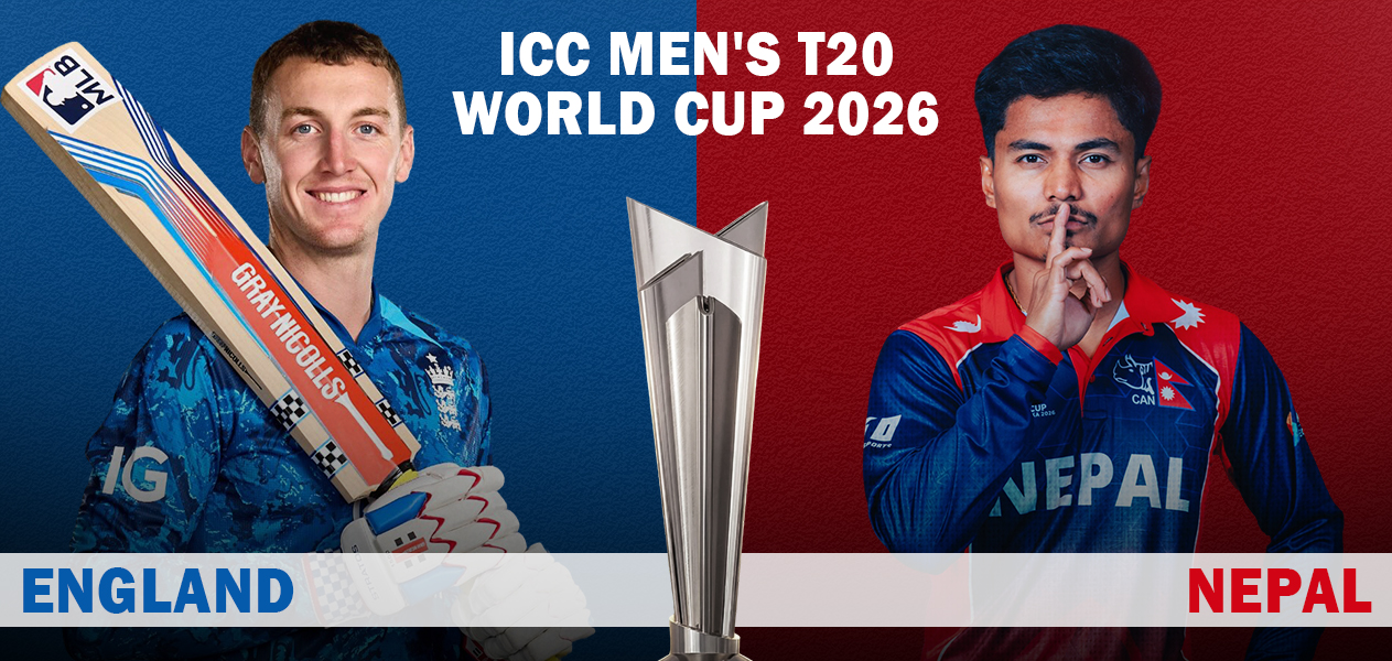 ICC Men's T20 WC 2026 | Match 5: England vs Nepal | Preview and Prediction 