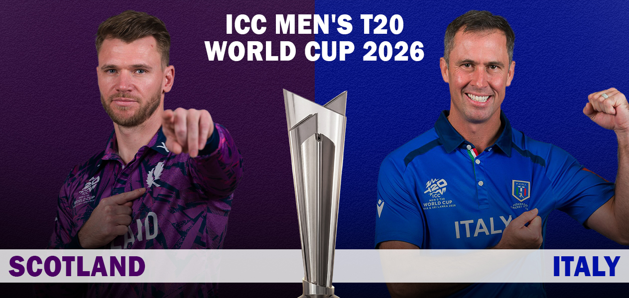 ICC Men's T20 World Cup 2026 | Match 7: Scotland vs Italy | Predictions